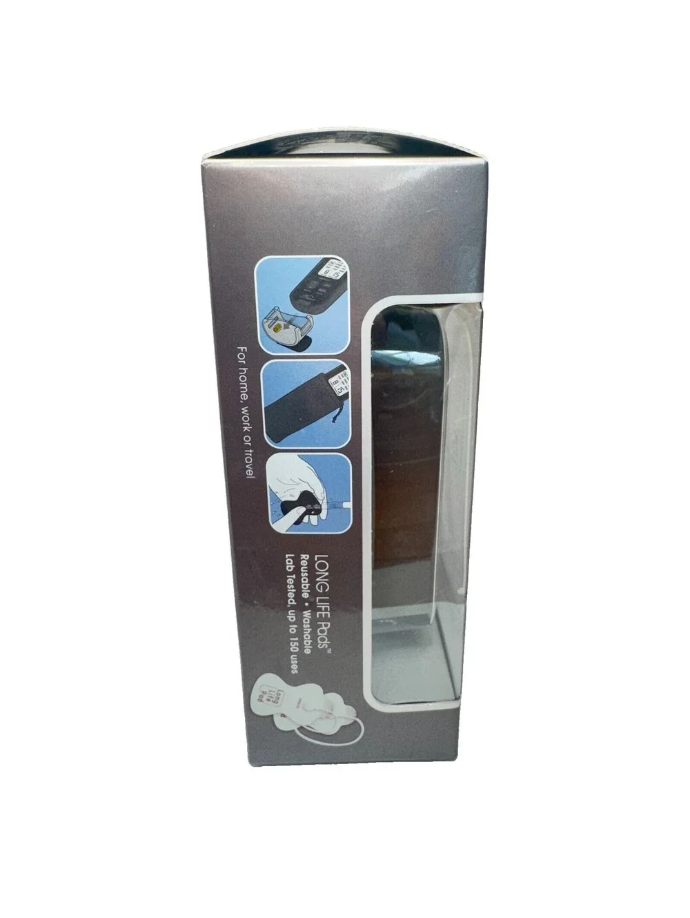 Omron PM3032 Max Power Relief TENS Unit 15 Levels Long Life Pads NEW SEALED